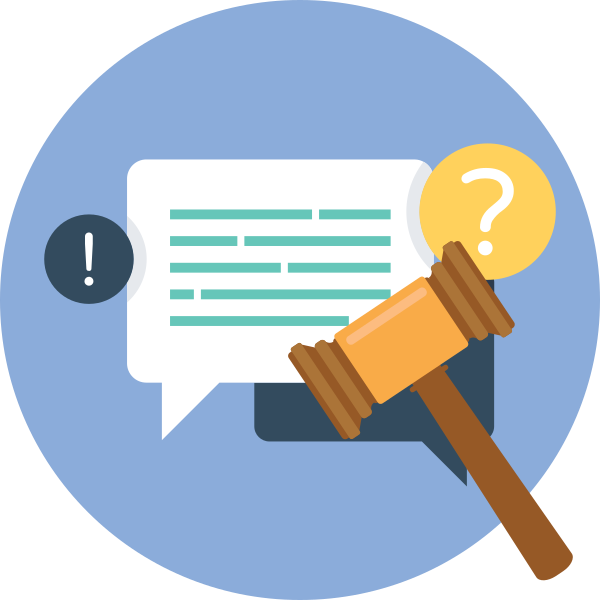 Legal FAQ illustration